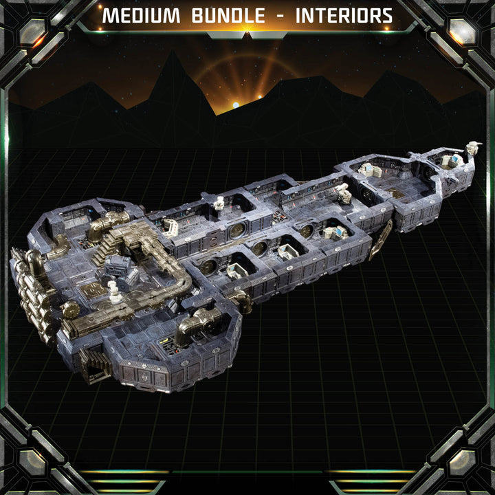 Medium Bundle - Interiors (Painted)